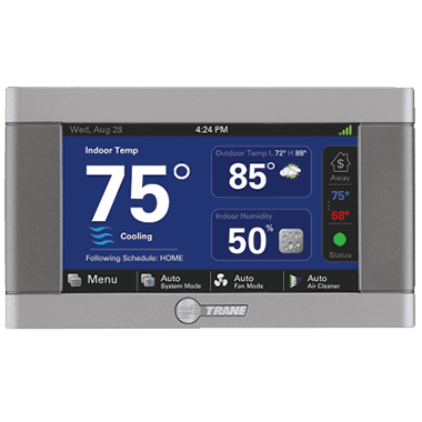 Trane Thermostats and Controls - Long Air Conditioning